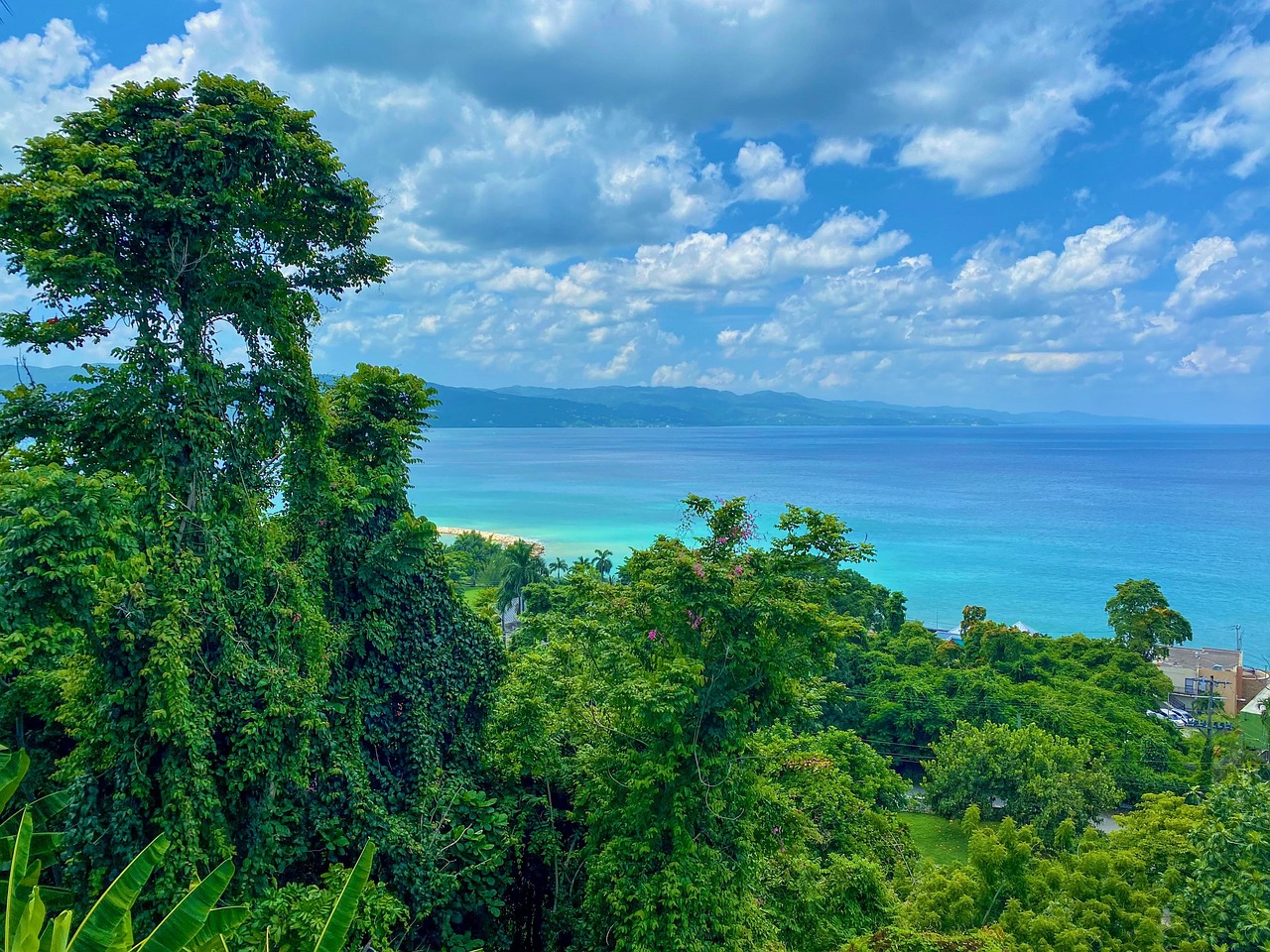 jamaica, ocean, tropical, nature, travel, vacation, sky, tourism, holiday, montego bay